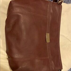 Burgundy Rossetti purse new without tag